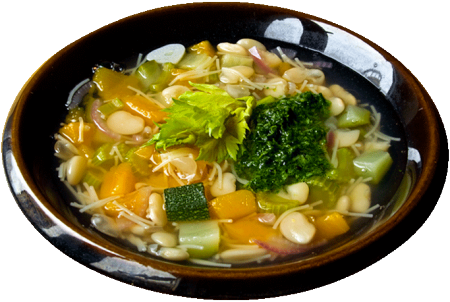 Суп с писту (Soupe au Pistou)