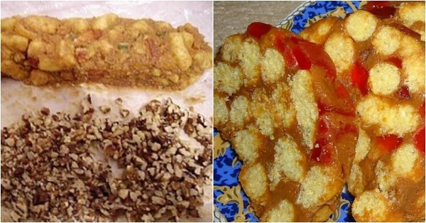 Сладкая колбаска из кукурузных палочек